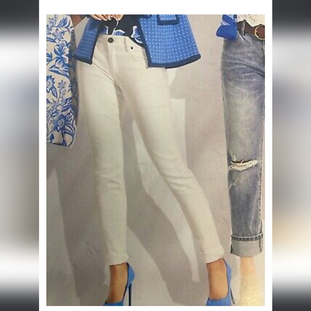 Cabi 6073 The Skinny white jean, Spring 2022